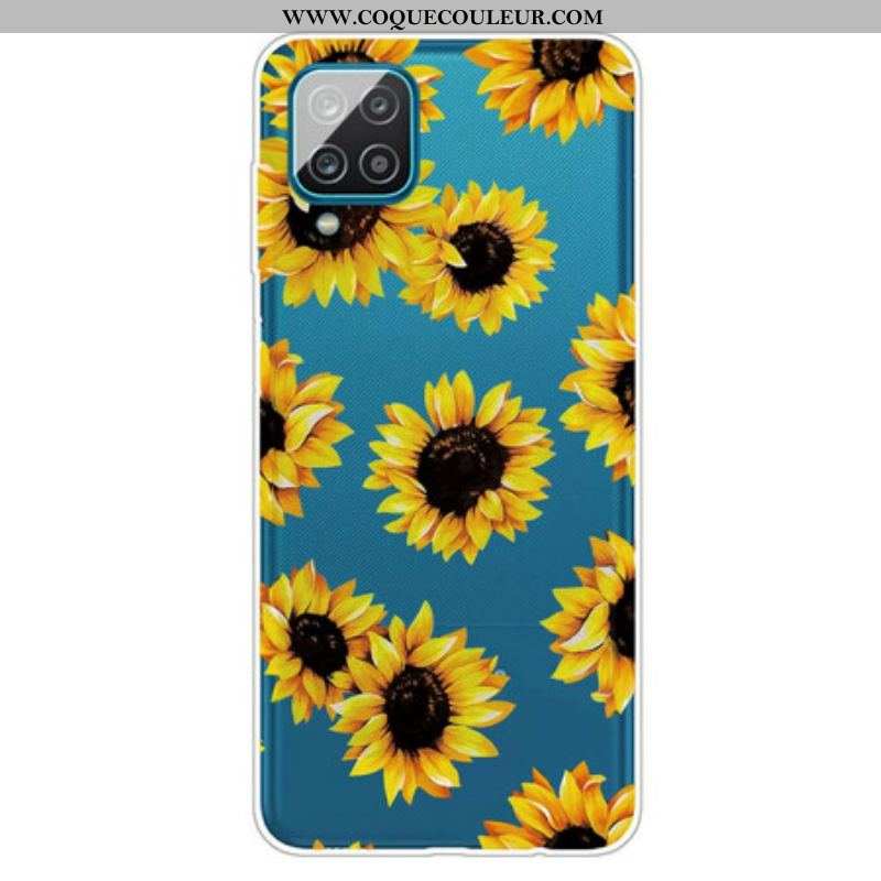 Coque Samsung Galaxy A12 / M12 Tournesols