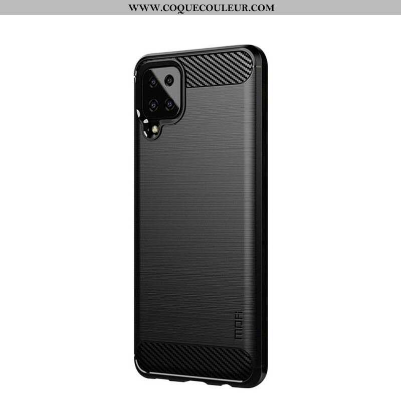 Coque Samsung Galaxy A12 / M12 Fibre Carbone Brossée MOFI