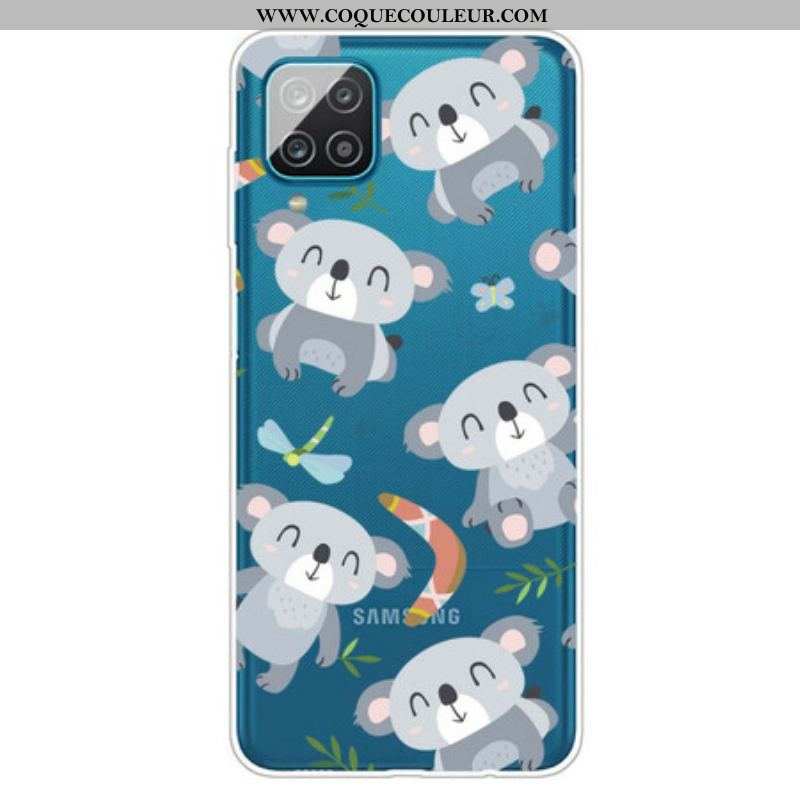 Coque Samsung Galaxy A12 / M12 Mignons Koalas