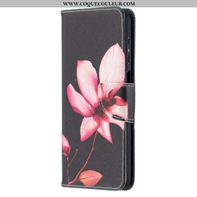 Housse Samsung Galaxy A12 / M12 Fleur Rose