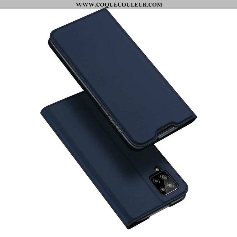 Flip Cover Samsung Galaxy A12 / M12 Skin Pro DUX DUCIS