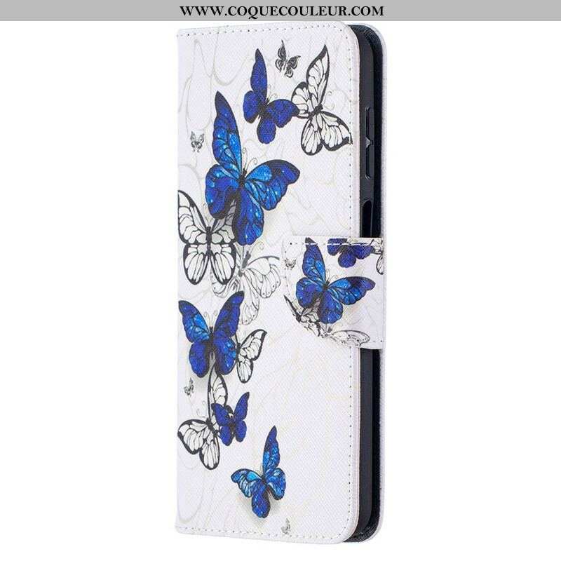 Housse Samsung Galaxy A12 / M12 Papillons Rois