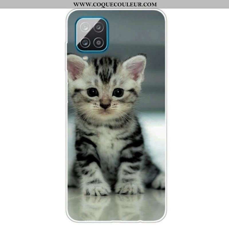 Coque Samsung Galaxy A12 / M12 Chaton Chaton