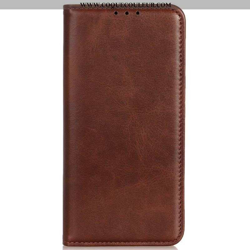 Flip Cover Samsung Galaxy M13 5G Cuir Fendu