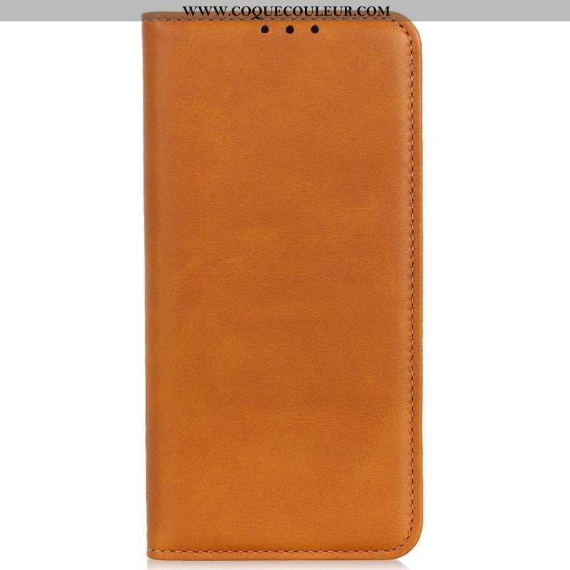 Flip Cover Samsung Galaxy M13 5G Cuir Fendu