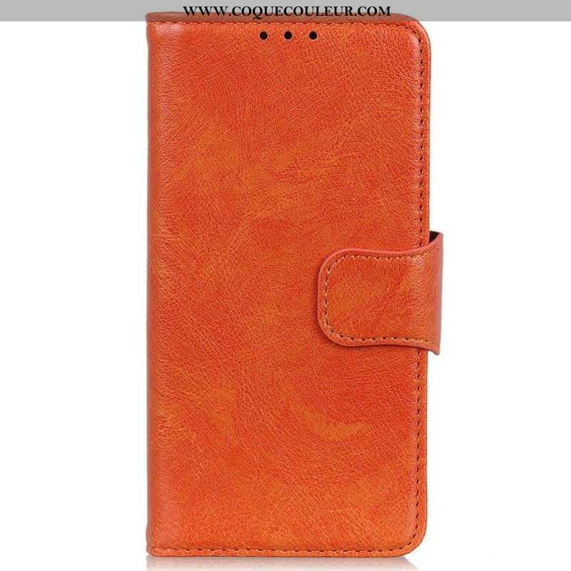 Housse Samsung Galaxy M13 Cuir Nappa Véritable