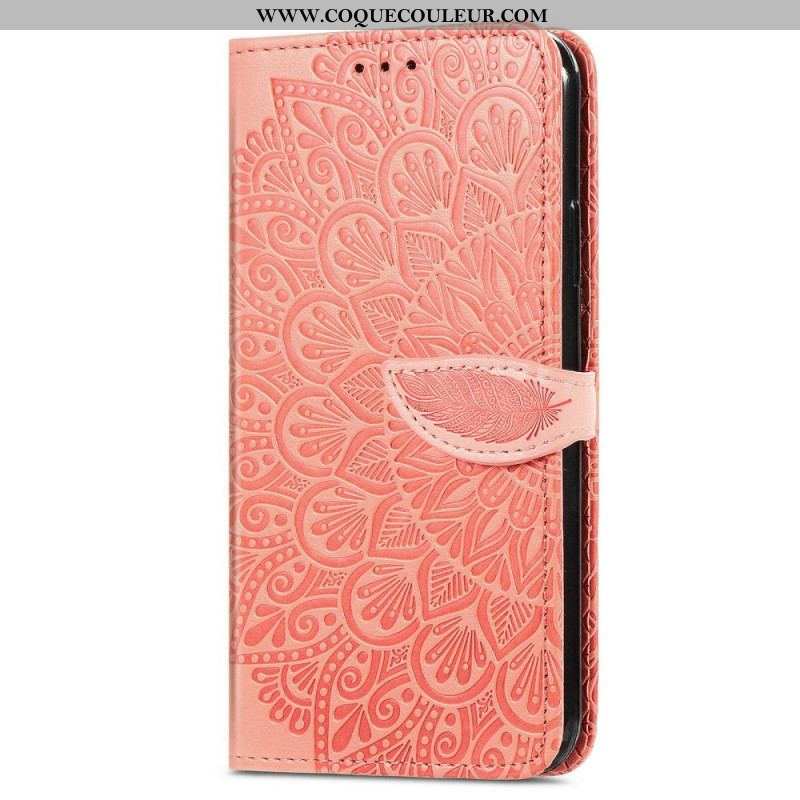 Housse Samsung Galaxy M13 Feuilles Tribales