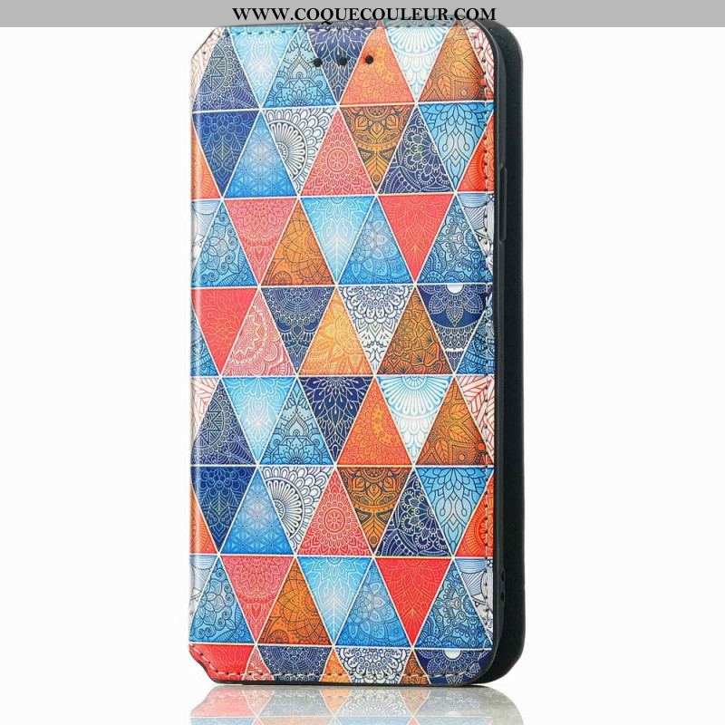 Flip Cover Samsung Galaxy M13 Design RFID Caseneo