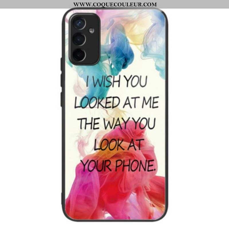 Coque Samsung Galaxy M13 Verre Trempé I Wish