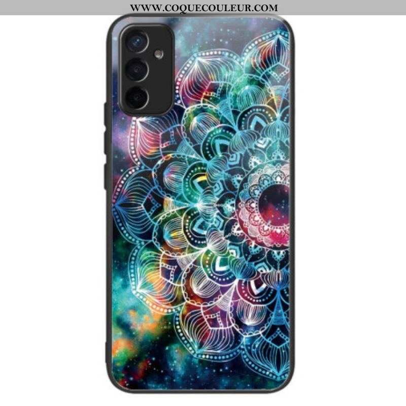 Coque Samsung Galaxy M13 Verre Trempé Mandala