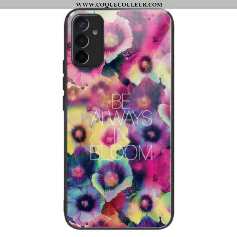 Coque Samsung Galaxy M13 Verre trempé Be Always in Bloom