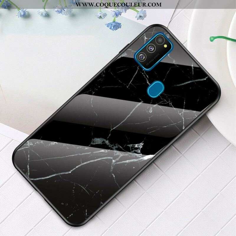 Coque Samsung Galaxy M21 Verre Trempé Premium Color