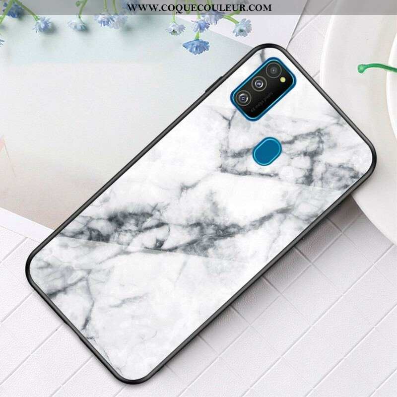 Coque Samsung Galaxy M21 Verre Trempé Premium Color