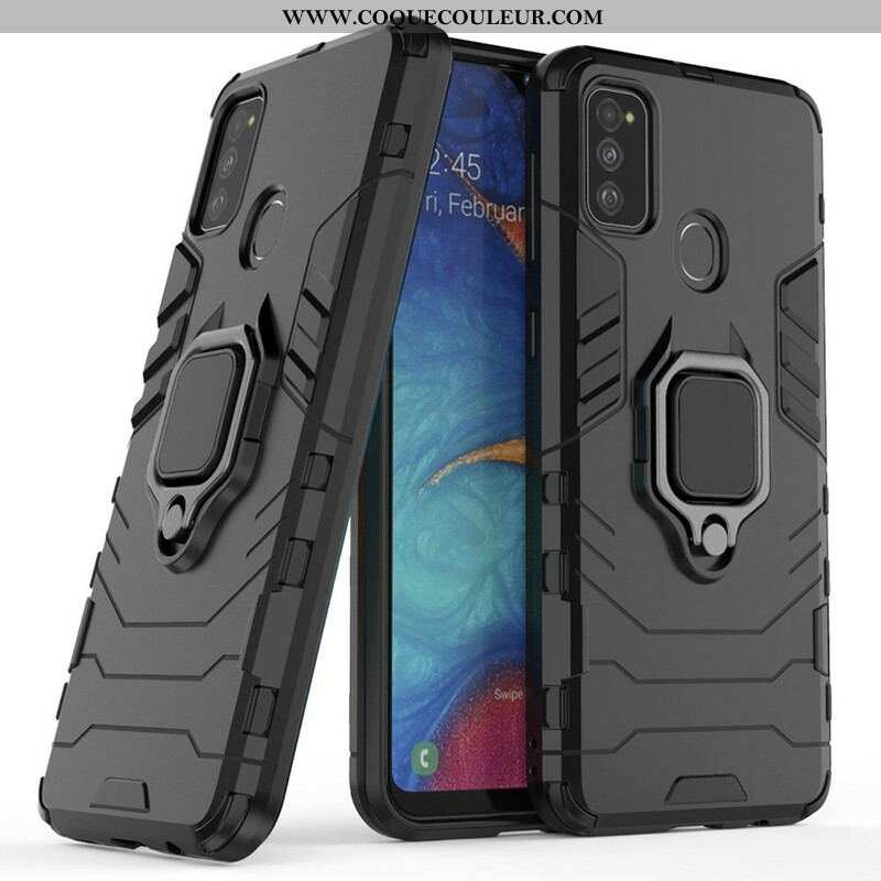 Coque Samsung Galaxy M21 Ring Résistante