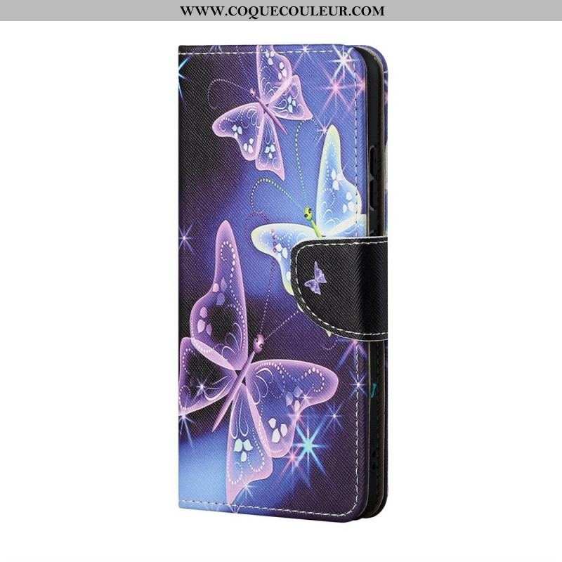 Housse Samsung Galaxy M23 5G Papillon