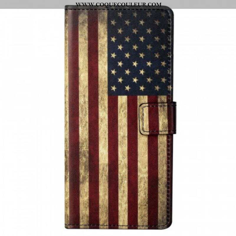 Housse Samsung Galaxy M23 5G Drapeau Américain