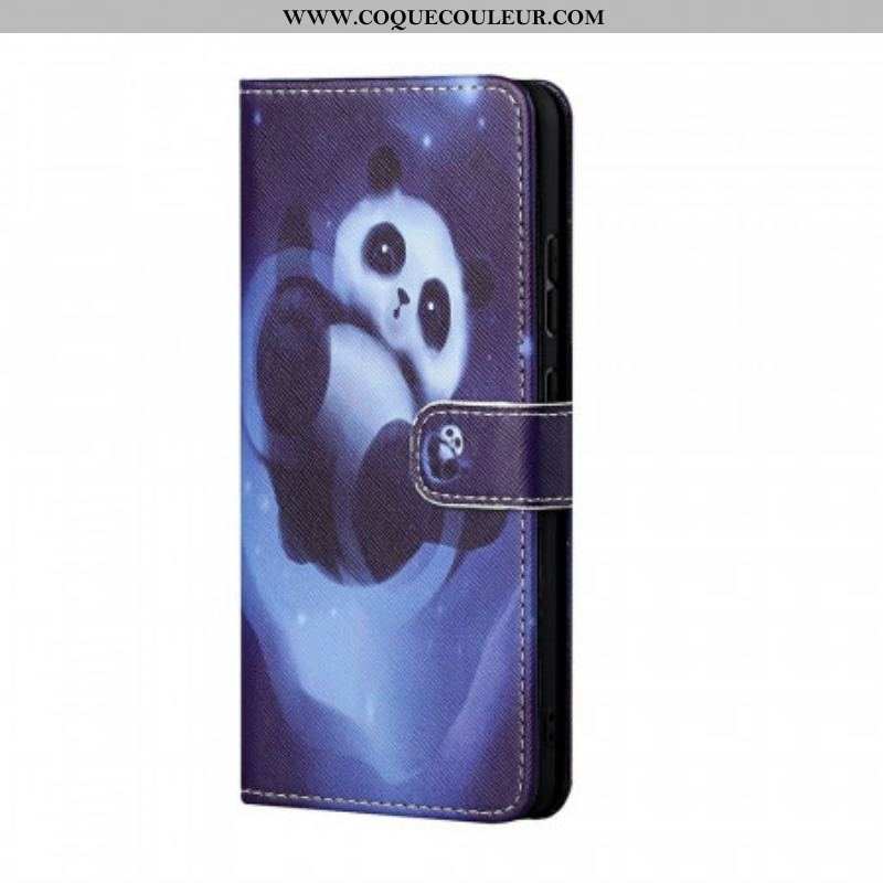 Housse Samsung Galaxy M23 5G Panda à Lanière