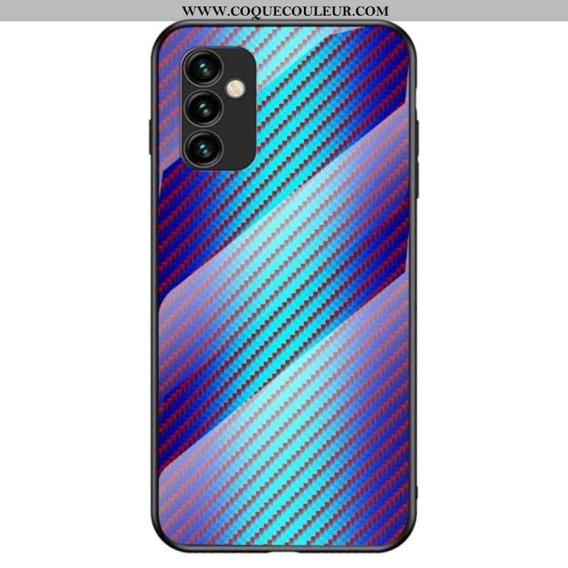 Coque Samsung Galaxy M23 5G Verre Trempé Fibre Carbone