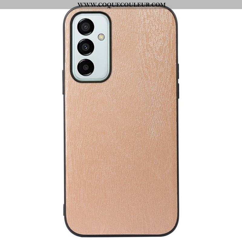 Coque Samsung Galaxy M23 5G Simili Cuir Effet Bois