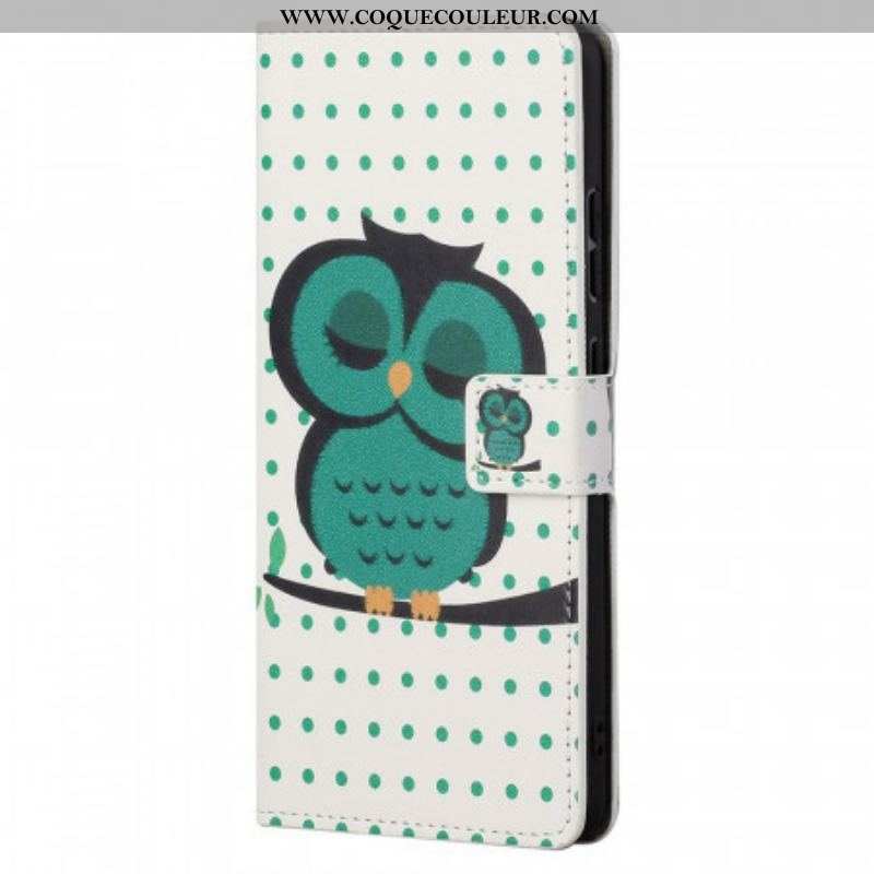 Housse Samsung Galaxy M23 5G Hibou Endormi