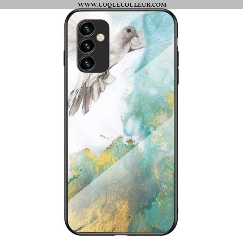 Coque Samsung Galaxy M23 5G Verre Trempé Marble Colors