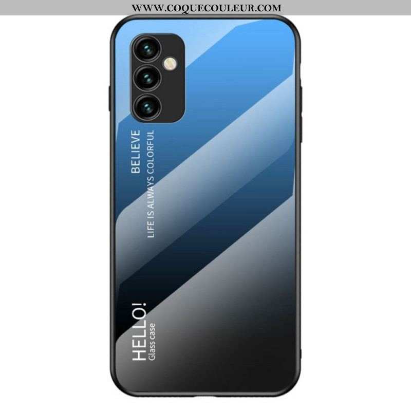 Coque Samsung Galaxy M23 5G Verre Trempé Hello