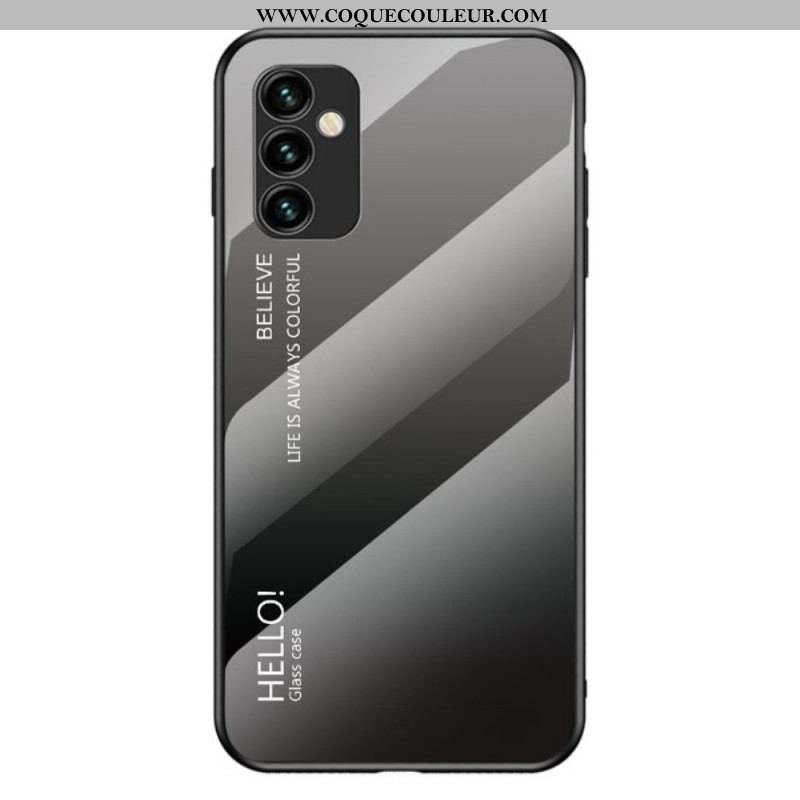 Coque Samsung Galaxy M23 5G Verre Trempé Hello