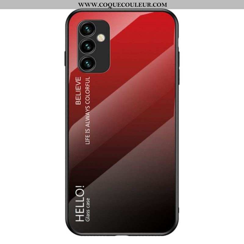 Coque Samsung Galaxy M23 5G Verre Trempé Hello