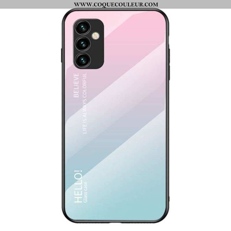 Coque Samsung Galaxy M23 5G Verre Trempé Hello