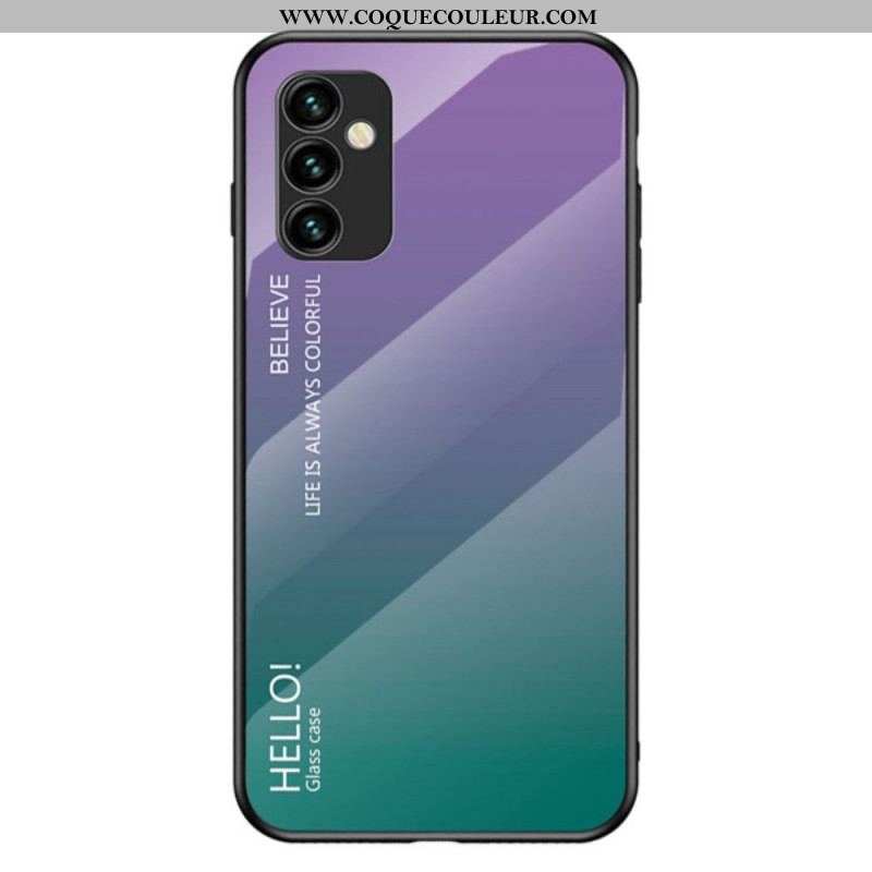 Coque Samsung Galaxy M23 5G Verre Trempé Hello