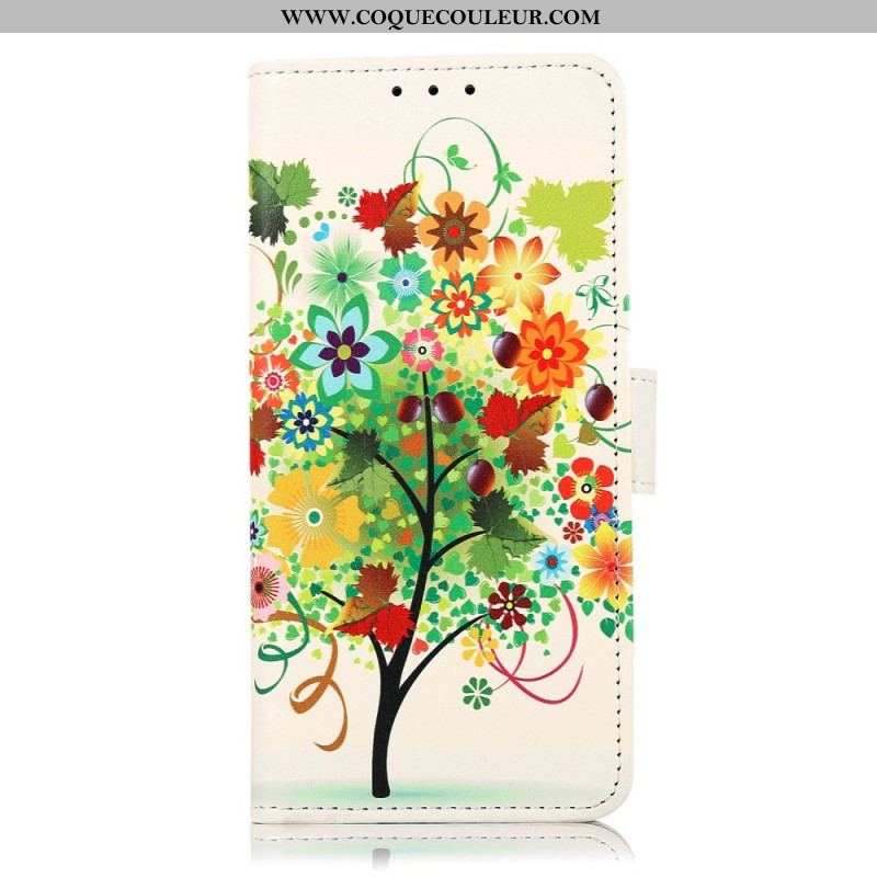 Housse Samsung Galaxy M23 5G Arbre Fleuri