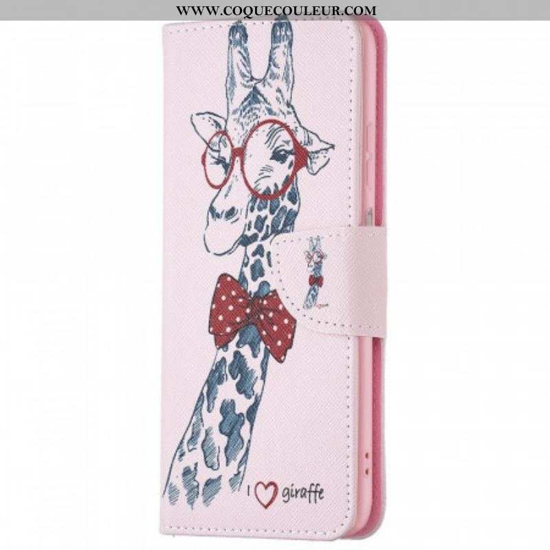 Housse Samsung Galaxy M23 5G Girafe Intello