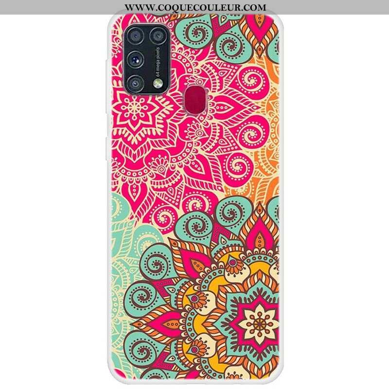 Coque Samsung Galaxy M31 Tendance Mandala