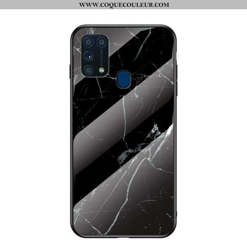 Coque Samsung Galaxy M31 Verre Trempé Premium Color