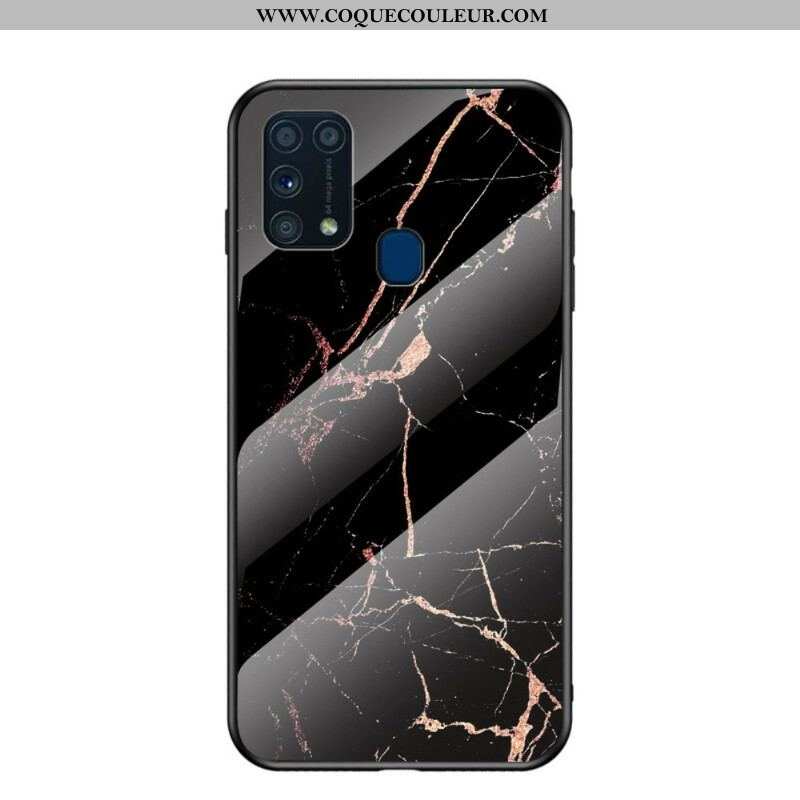 Coque Samsung Galaxy M31 Verre Trempé Premium Color