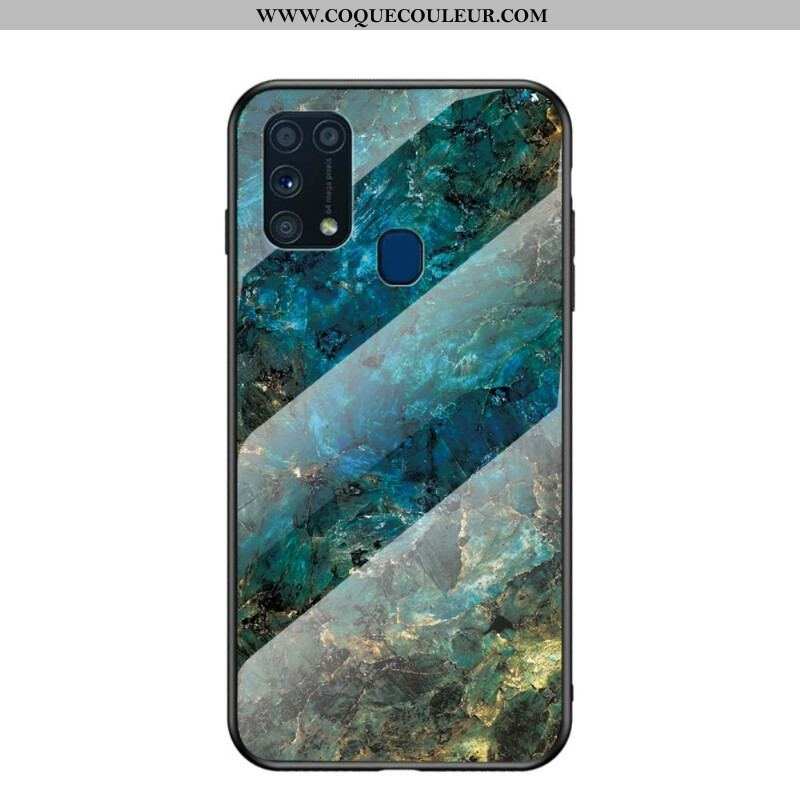 Coque Samsung Galaxy M31 Verre Trempé Premium Color