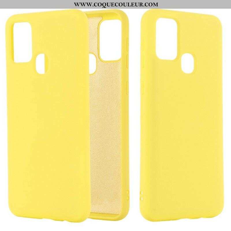 Coque Samsung Galaxy M31 Liquide Silicone