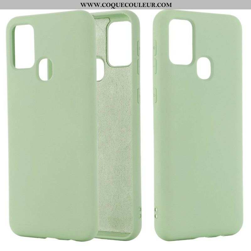 Coque Samsung Galaxy M31 Liquide Silicone