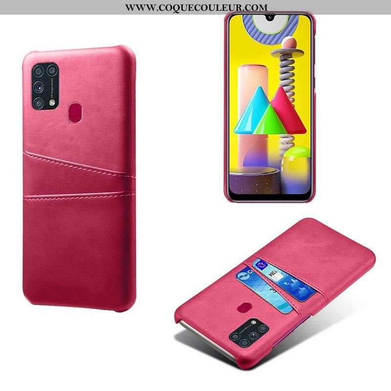 Coque Samsung Galaxy M31 Porte Cartes