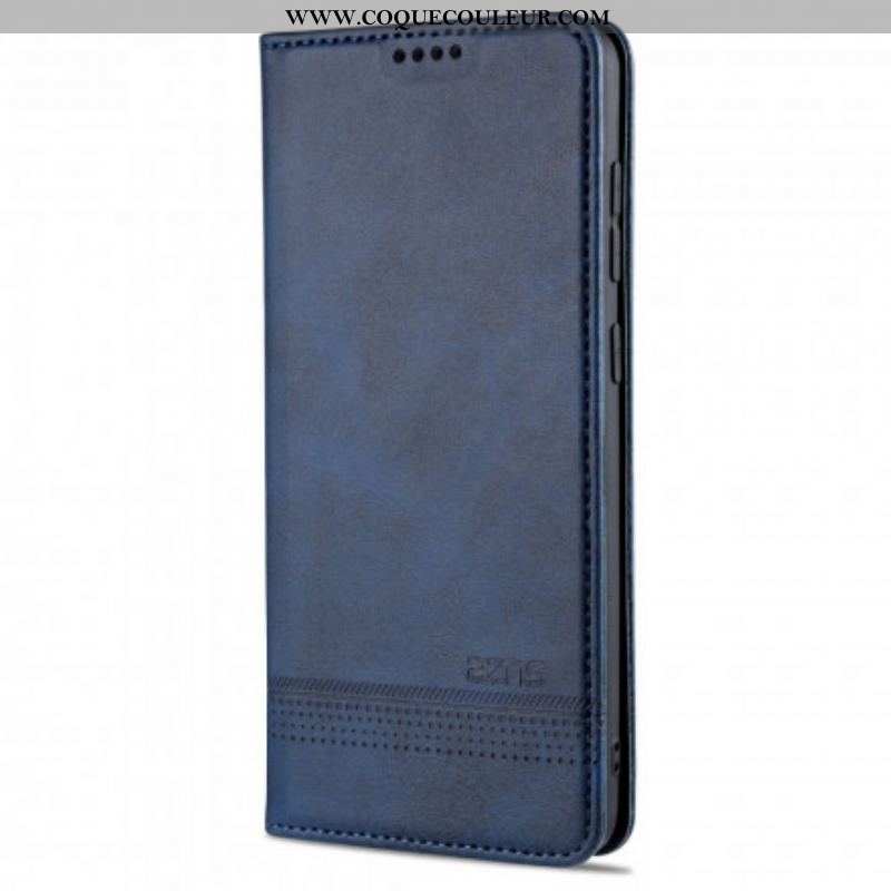 Flip Cover Samsung Galaxy M31 Style Cuir AZNS