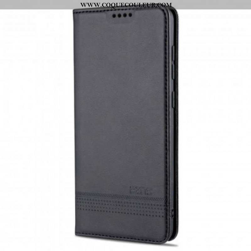 Flip Cover Samsung Galaxy M31 Style Cuir AZNS