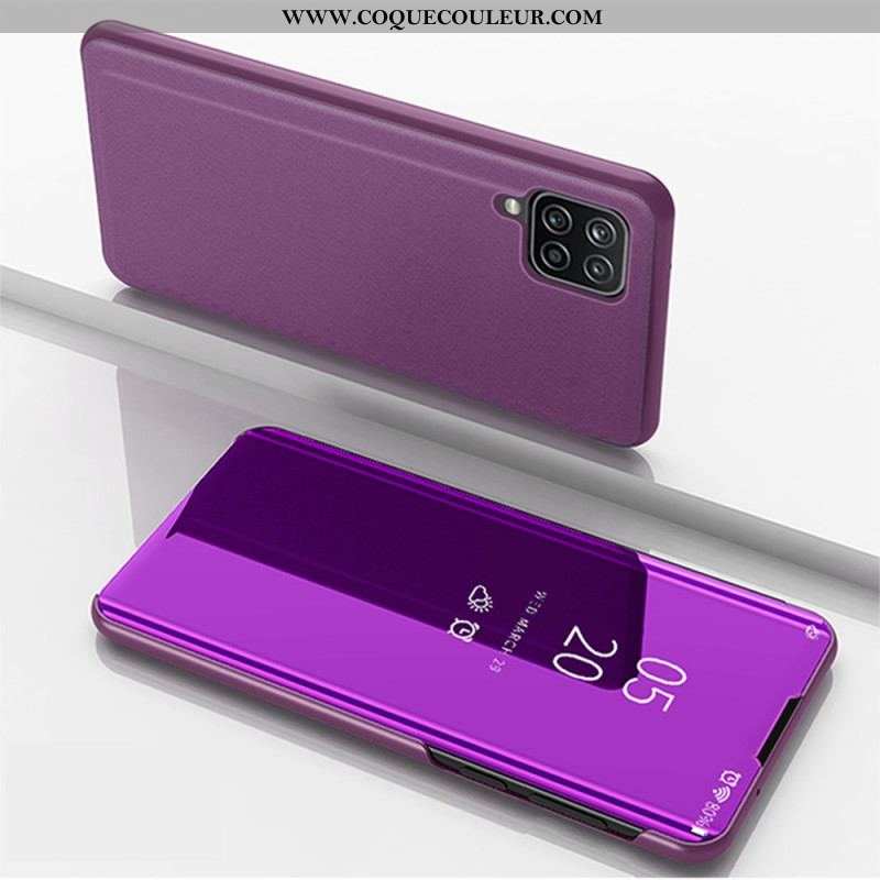 View Cover Samsung Galaxy M32 Miroir et Simili Cuir