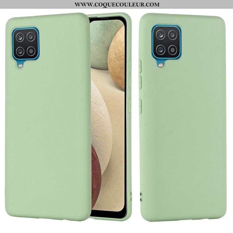 Coque Samsung Galaxy M32 Silicone Liquide avec Lanière