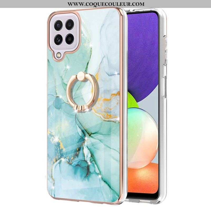 Coque M32 Marbre avec Anneau-Support