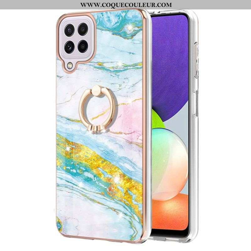 Coque M32 Marbre avec Anneau-Support