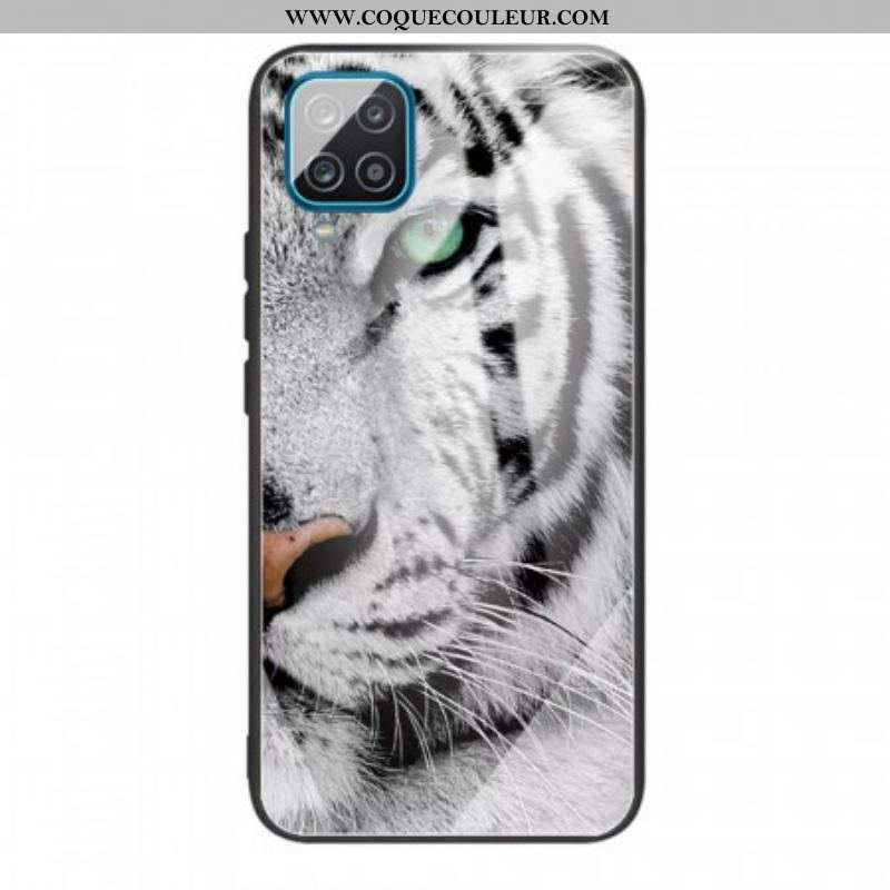 Coque Samsung Galaxy M32 Verre Trempé Tigre