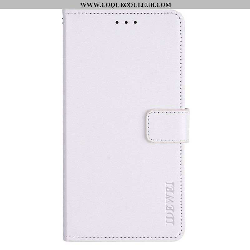 Housse Samsung Galaxy M32 Simili Cuir IDEWEI