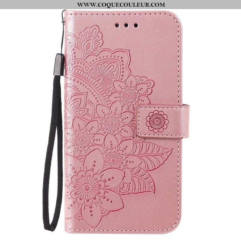 Housse Samsung Galaxy M32 Mandala de Fleurs