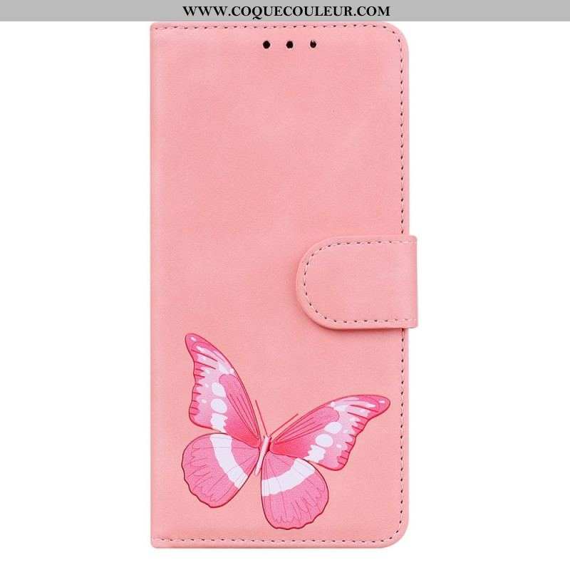 Housse Samsung Galaxy M33 5G Papillon