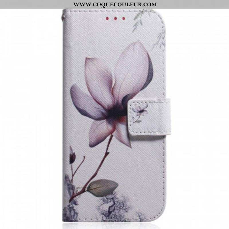 Housse Samsung Galaxy M33 5G Fleur Rose